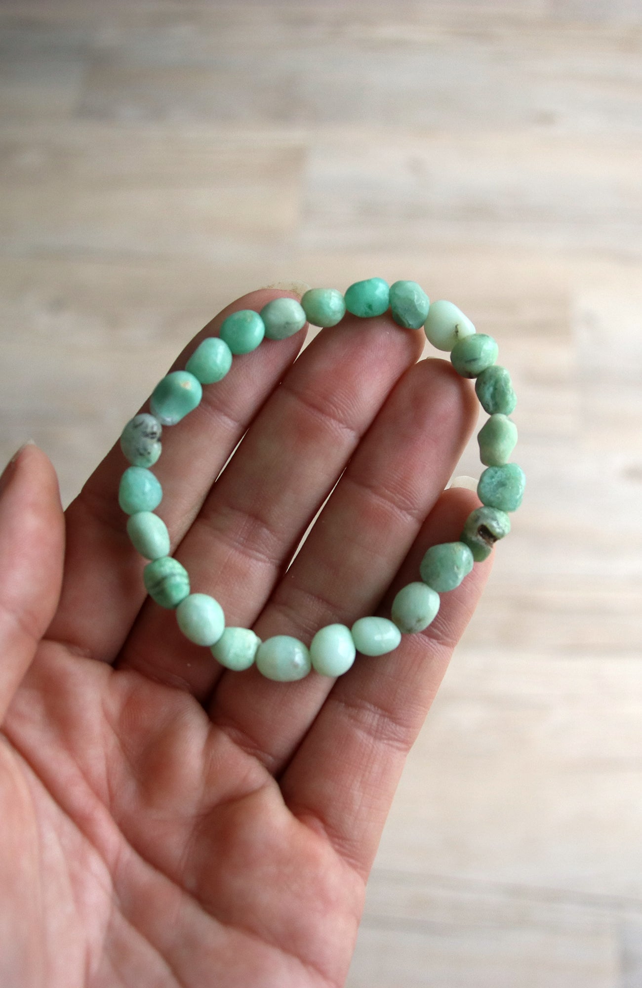 Chrysoprase Nugget Bracelet